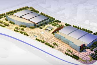 滨海家博会展馆:滨海文化中心